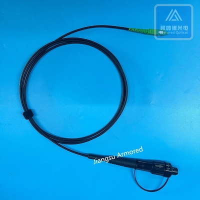 Armored Fiber Patch Cable with Compatible Huawei -SC/APC Connector  LSZH Jacket