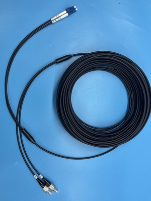 Duplex Armored Patch Jumper 20m With FC And LC 3.3mm LSZH Armored Patch Cord