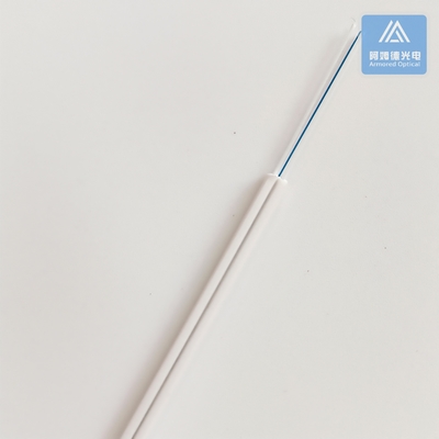 Simplex SM Drop Cable 3.0x2.0mm White LSZH  FTTH Indoor Fiber Optic Cable