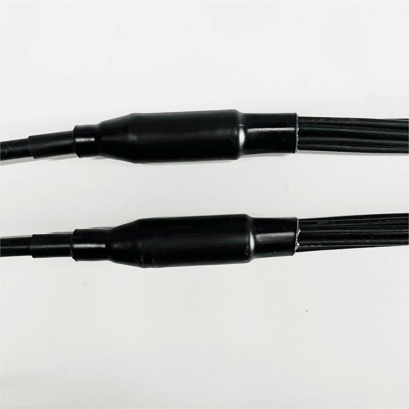 8 Core Armored Patch Cable FTTA 40M CPRI Patch Jumper 6.5mm Black LSZH FC Base Station