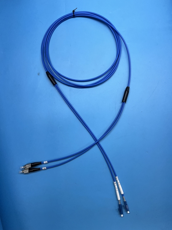 Duplex Armored Patch Jumper 20m With FC And LC 3.3mm LSZH Armored Patch Cord